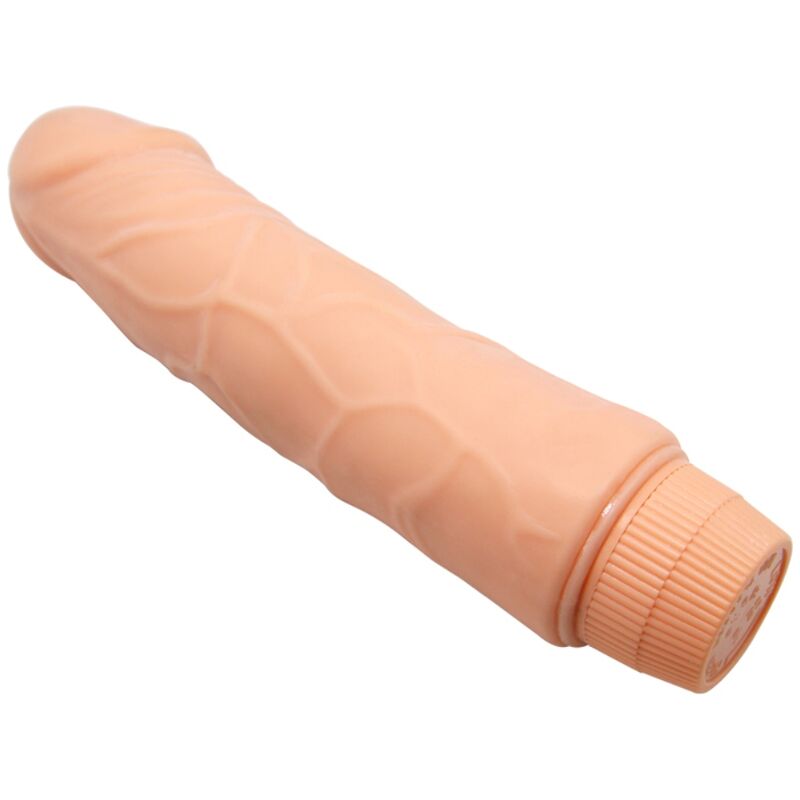 Vibromasseur Réaliste Barbara 20 cm Multi-Vitesses Commande Rotative - Baile