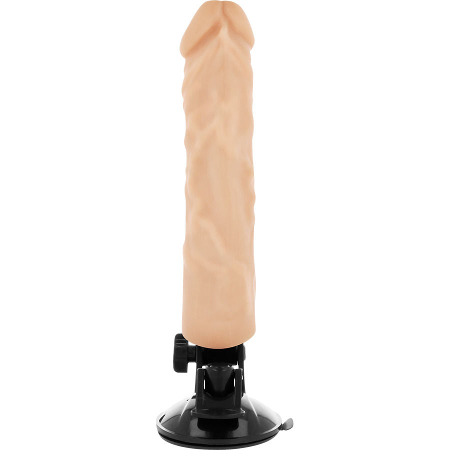 Vibromasseur Réaliste Télécommandé 21 cm Ventouse Tige Flexible - Basecock