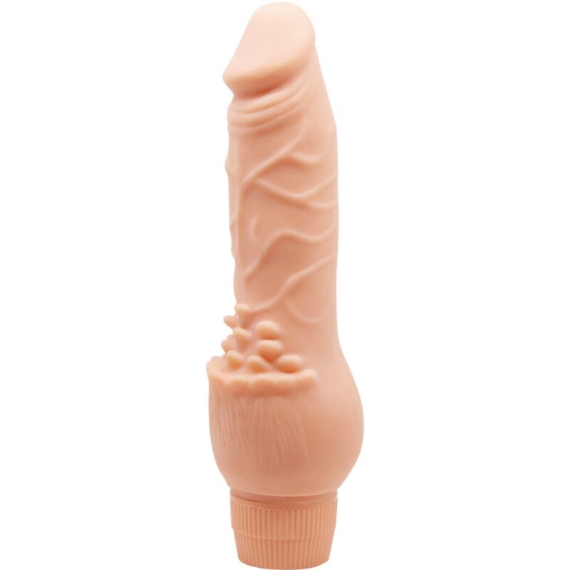 Vibromasseur Réaliste Veiné Barbara TPR Vibration Puissante - Baile