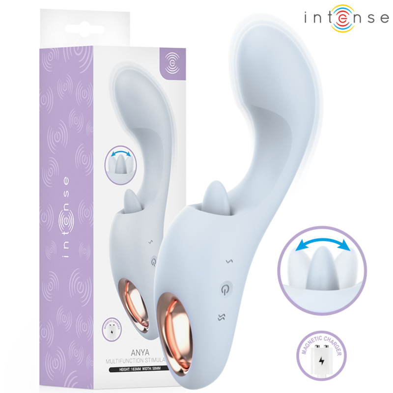 Vibromasseur Rabbit Anya Double Stimulation Mouvement Circulaire IPX7 - Intense