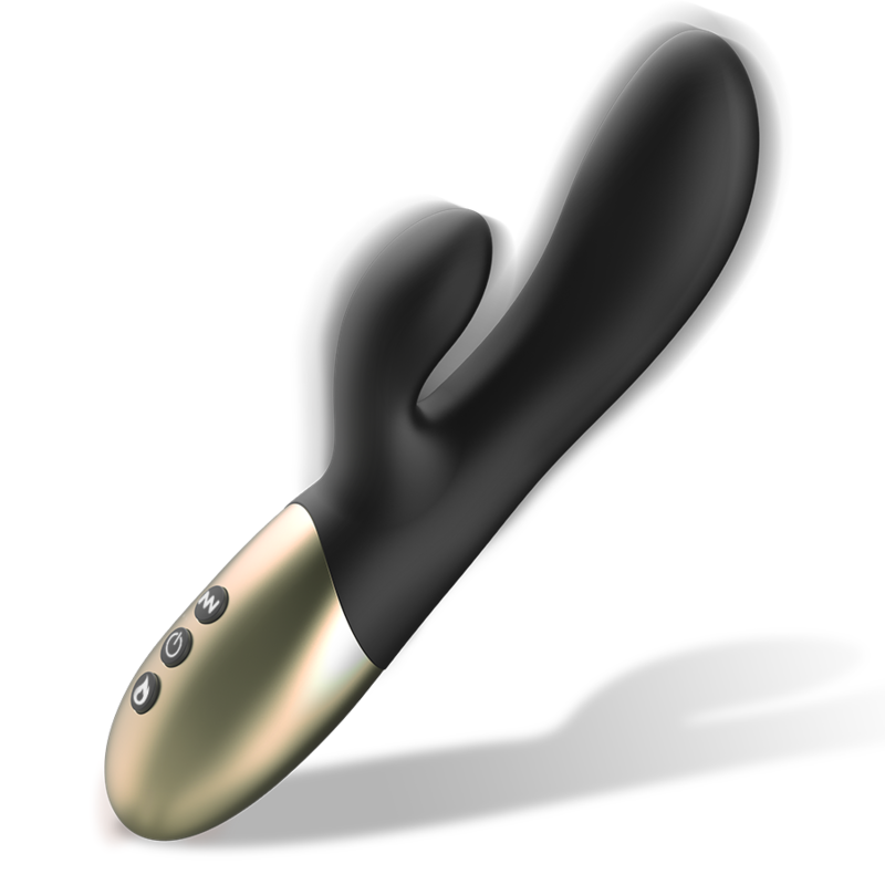Vibromasseur Rabbit Chauffant 10 Vibrations Double Moteur Rechargeable - Ibiza Technology