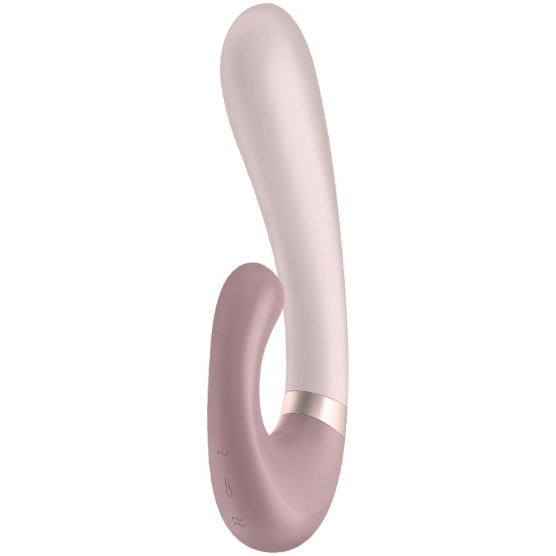 Vibromasseur Rabbit Chauffant Heat Wave Bluetooth 2 Moteurs - Satisfyer