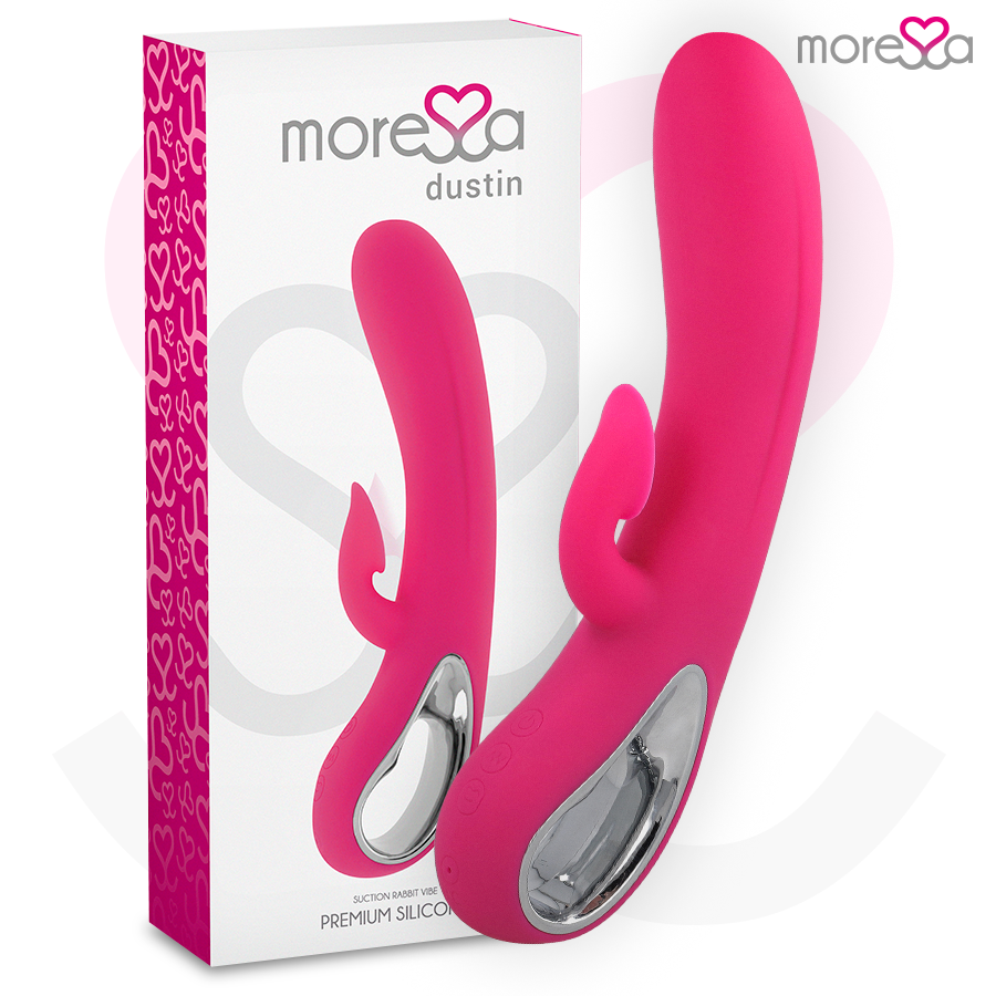 Vibromasseur Rabbit Dustin Aspiration Clitoridienne 12 Modes Rechargeable - Moressa