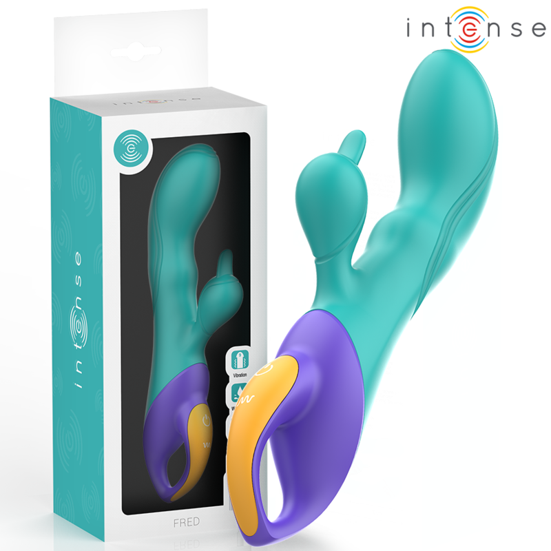 Vibromasseur Rabbit Fred Double Stimulation Rechargeable IPX7 - Intense