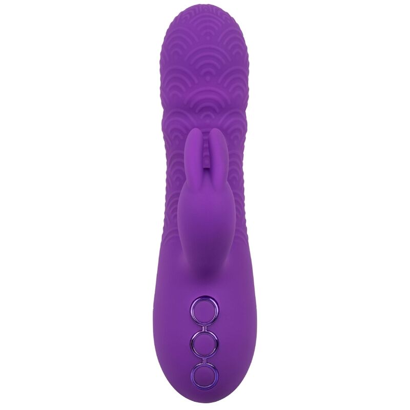 Vibromasseur Rabbit Manhattan Beach Marvel Poussée 10 Vibrations IPX7 - Calexotics
