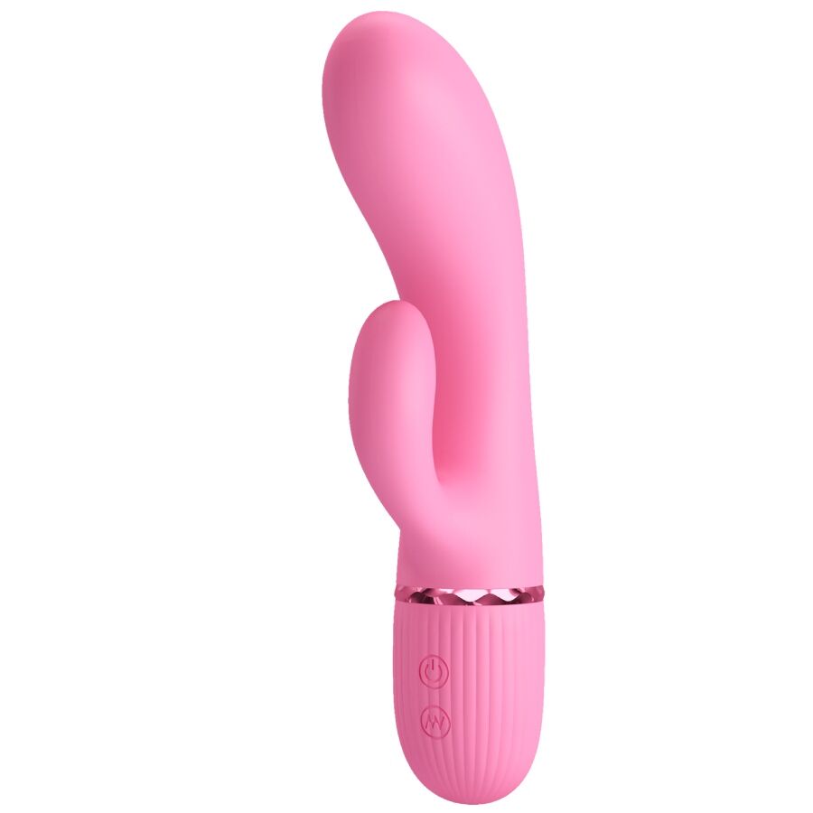 Vibromasseur Rabbit Marski Point G Silicone 10 Modes Rechargeable - Pretty Love