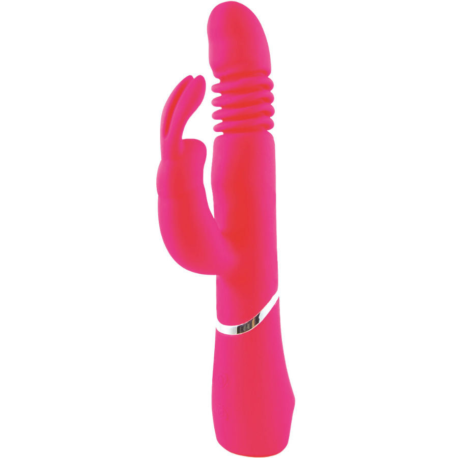 Vibromasseur Rabbit Missouri Silicone Mouvement Va-et-Vient 3 Moteurs - Arcwave