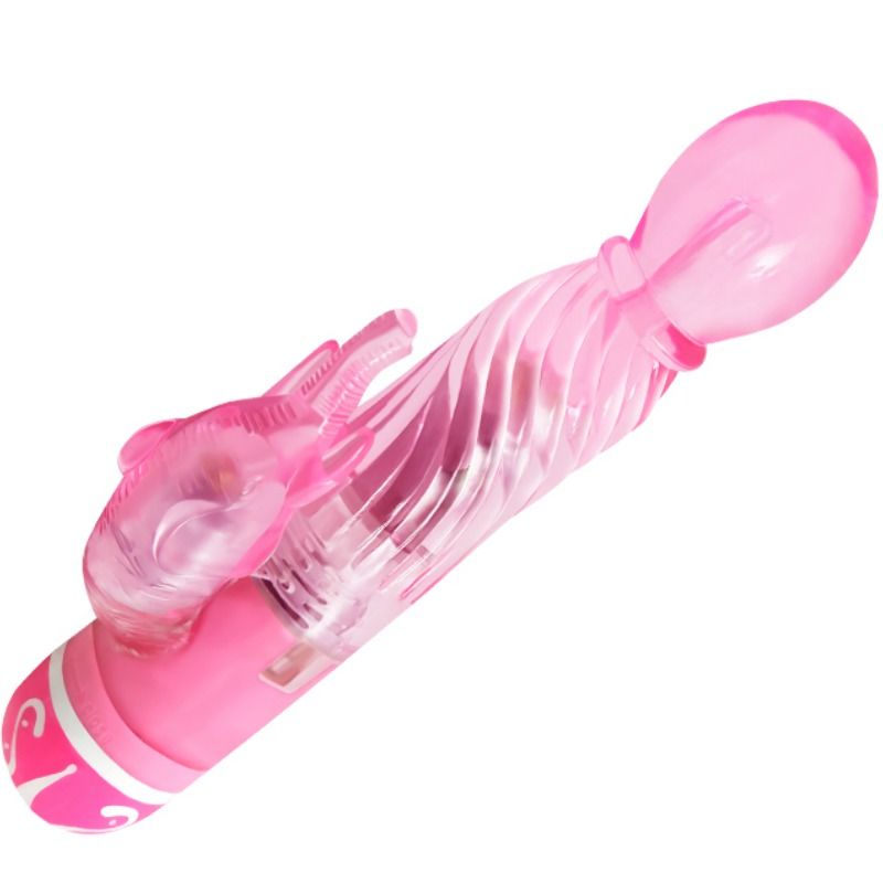 Vibromasseur Rabbit Multivitesses Tige Texturée 10 Modes - Baile