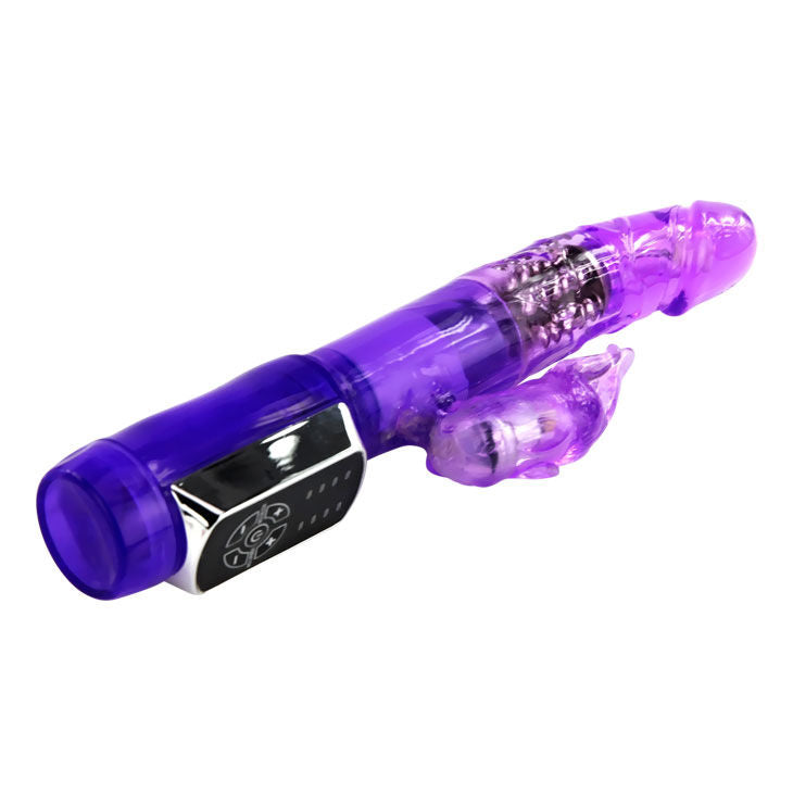 Vibromasseur Rabbit Rotatif Passion Baron Boules Métal 4+4 Fonctions - Baile