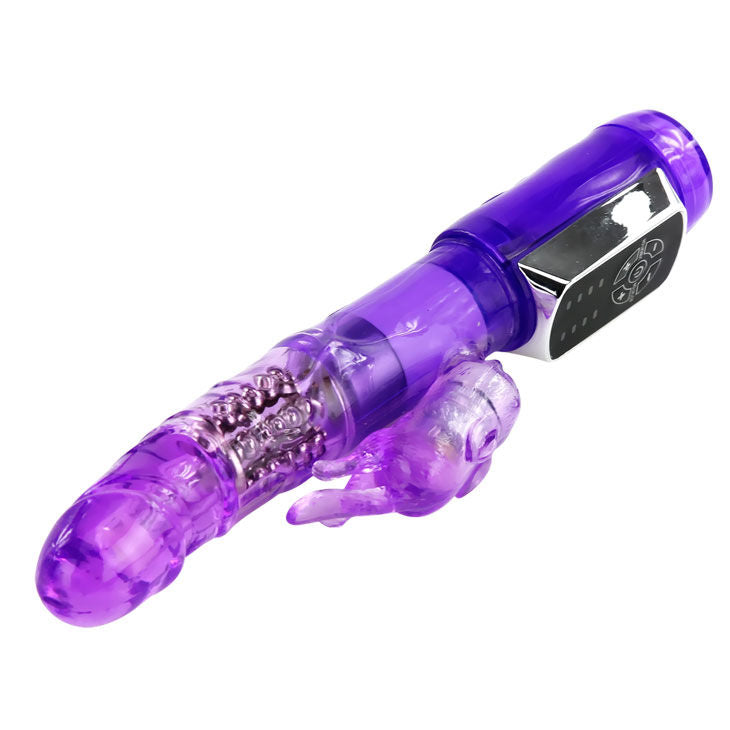 Vibromasseur Rabbit Rotatif Passion Baron Boules Métal 4+4 Fonctions - Baile