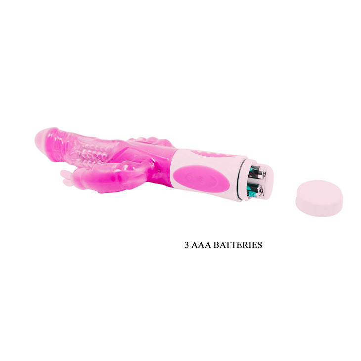 Vibromasseur Rabbit Rotatif Pretty Bunny 3 Moteurs 12 Vibrations - Baile