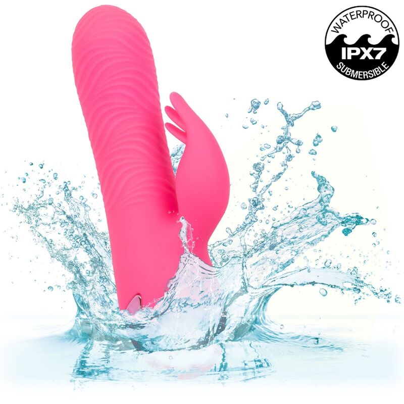 Vibromasseur Rabbit Rotatif Sacramento Sweetie Billes 13 Modes IPX7 - CalExotics