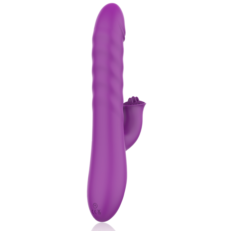 Vibromasseur Rabbit Rotatif Va-et-Vient Zenda 10 Modes 2 Moteurs - Fun Function