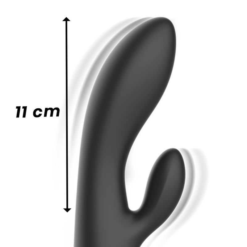 Vibromasseur Rabbit Supersoft Double Stimulation 10 Modes Rechargeable - Ibiza Technology