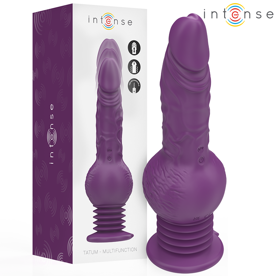 Vibromasseur Rabbit Tatum Va-et-Vient Up & Down 2 Moteurs 24 cm - Intense