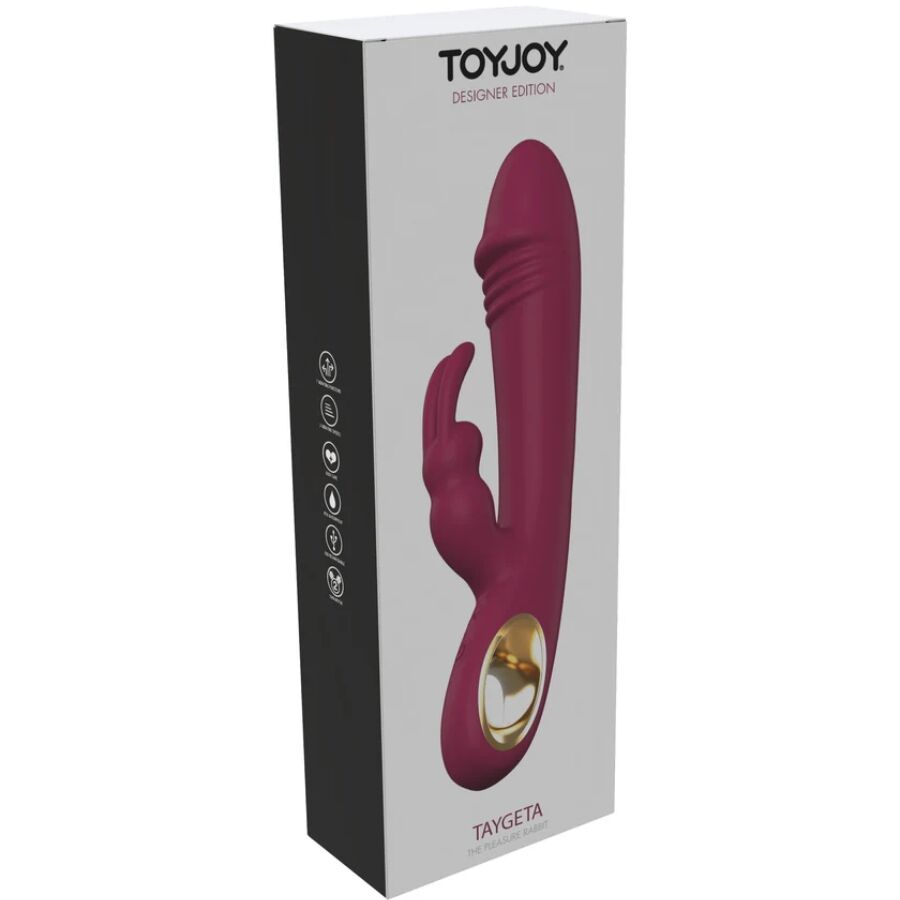 Vibromasseur Rabbit Taygeta Double Stimulation 10 Modes Rechargeable - Toyjoy