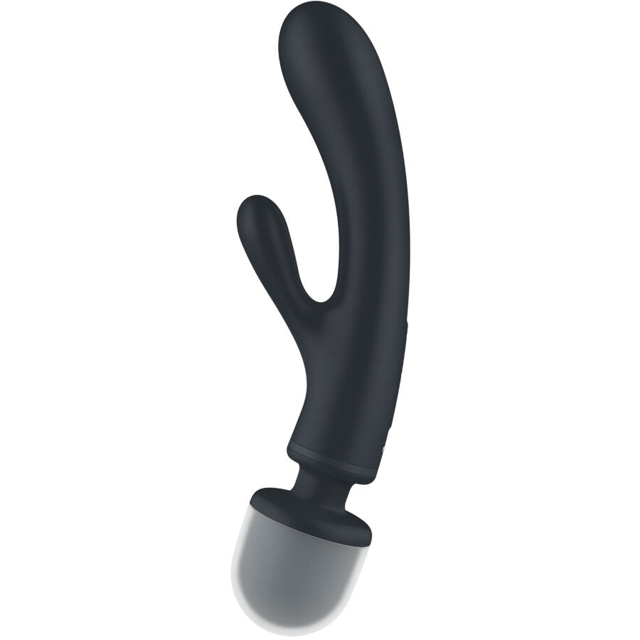 Vibromasseur Rabbit Triple Lover 3-en-1 Double Stimulation Rechargeable - Satisfyer