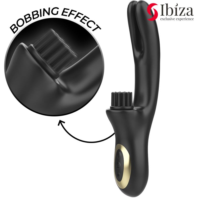 Vibromasseur Rabbit Triple Moteur 10 Modes Étanche Rechargeable - Ibiza Technology