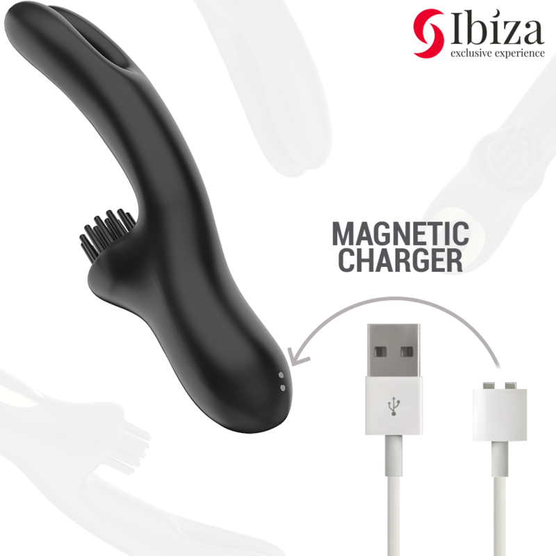 Vibromasseur Rabbit Triple Moteur 10 Modes Étanche Rechargeable - Ibiza Technology