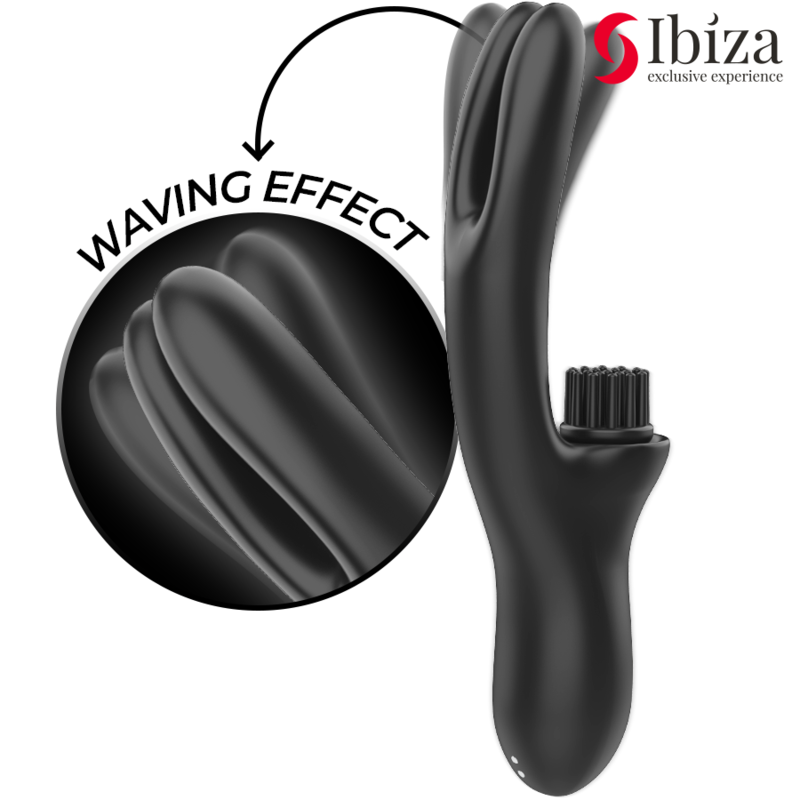 Vibromasseur Rabbit Triple Moteur 10 Modes Étanche Rechargeable - Ibiza Technology