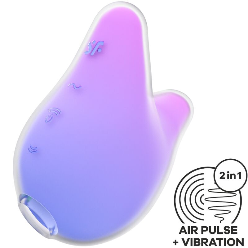 Vibromasseur Rabbit Vibes 12 Modes Silicone Étanche - Satisfyer