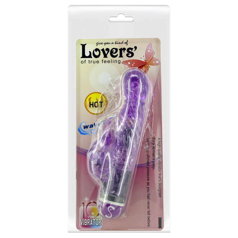 Vibromasseur Rabbit Vitesses Multiples 10 Modes Stimulateur Clitoris Lilas - Baile