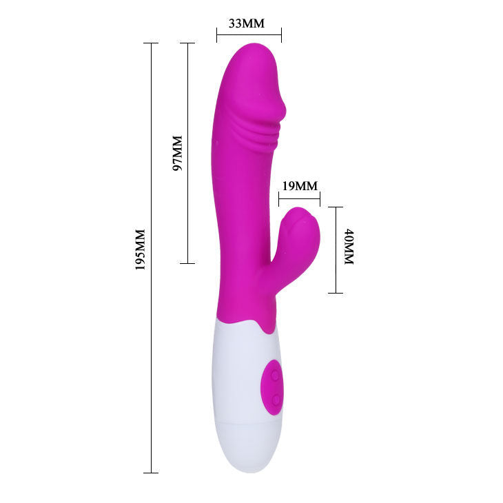 Vibromasseur Snappy Flirtation 30 Modes Double Stimulation - Pretty Love
