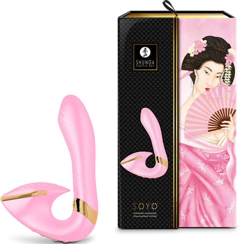 Vibromasseur Stimulateur Clitoridien Soyo Silicone Doux 4 Coloris - Shunga