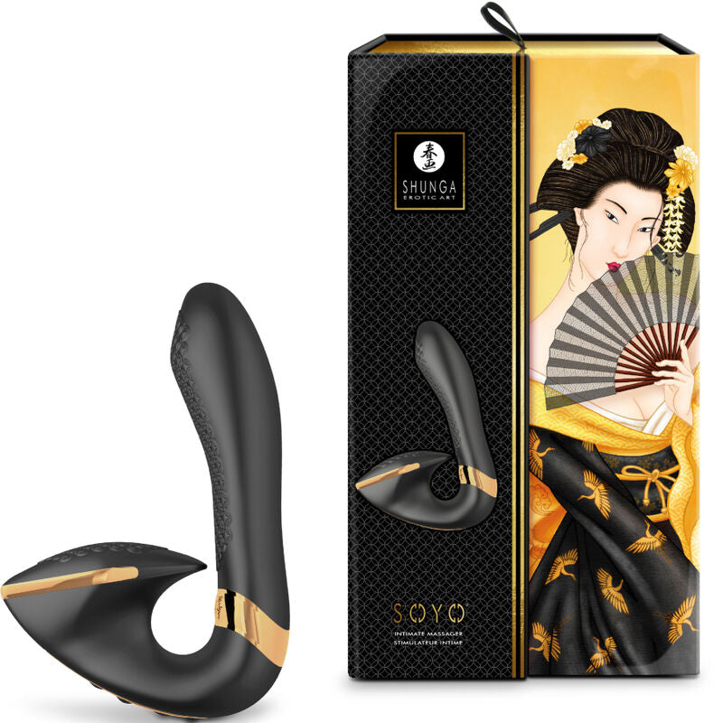Vibromasseur Stimulateur Clitoridien Soyo Silicone Doux 4 Coloris - Shunga