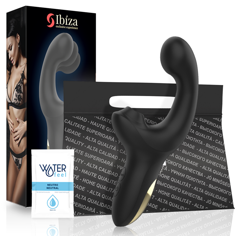 Vibromasseur Stimulateur Clitoris Point G Aspiration Wave Motion - Ibiza Technology