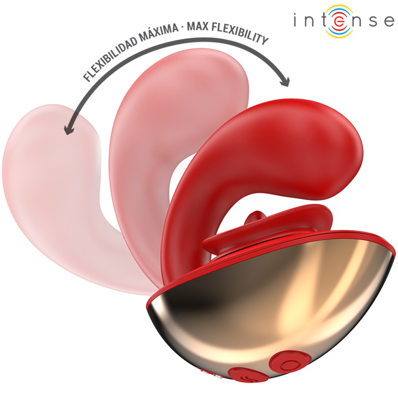 Vibromasseur Stimulateur Mariah Forme U Point G Clitoris 10 Vibrations - Intense