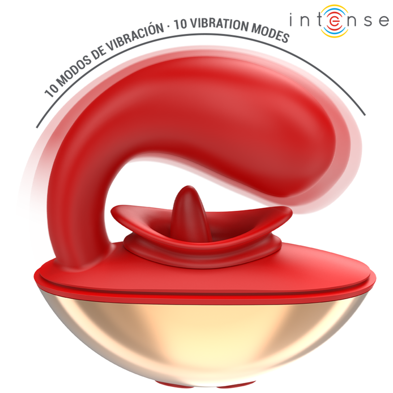 Vibromasseur Stimulateur Mariah Forme U Point G Clitoris 10 Vibrations - Intense