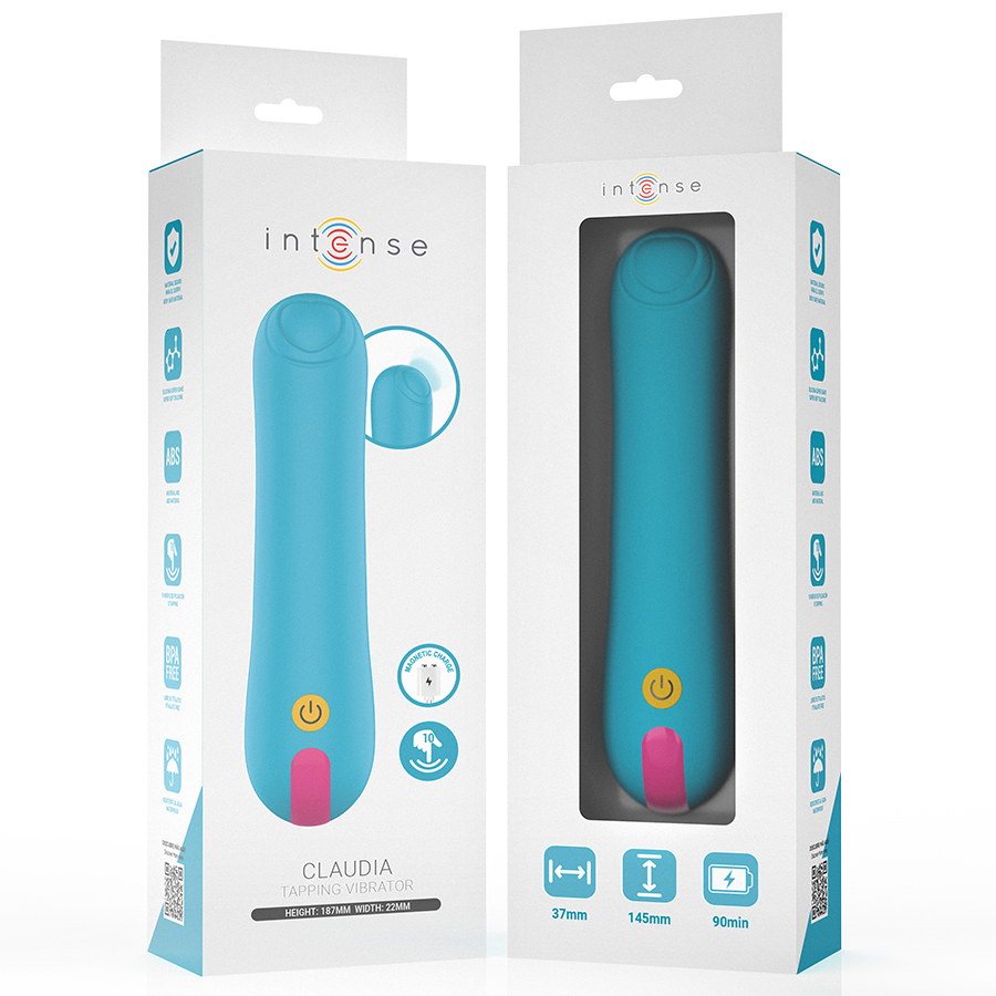 Vibromasseur Tapotement Rythmique Claudia 10 Modes Rechargeable - Intense