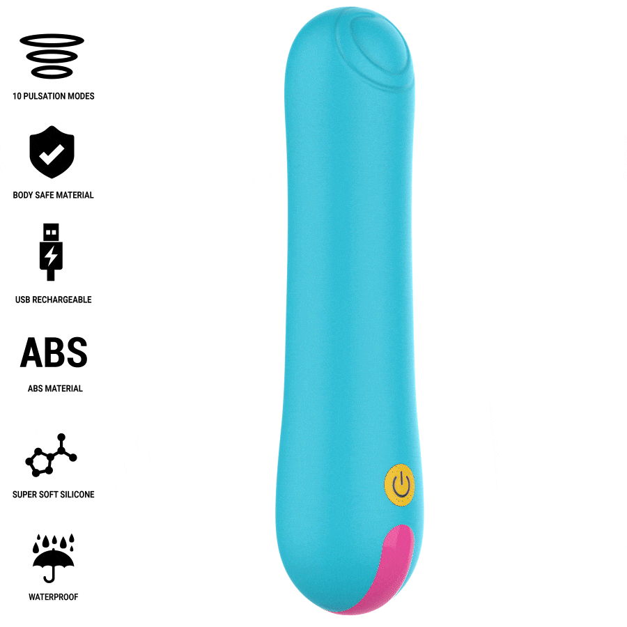 Vibromasseur Tapotement Rythmique Claudia 10 Modes Rechargeable - Intense