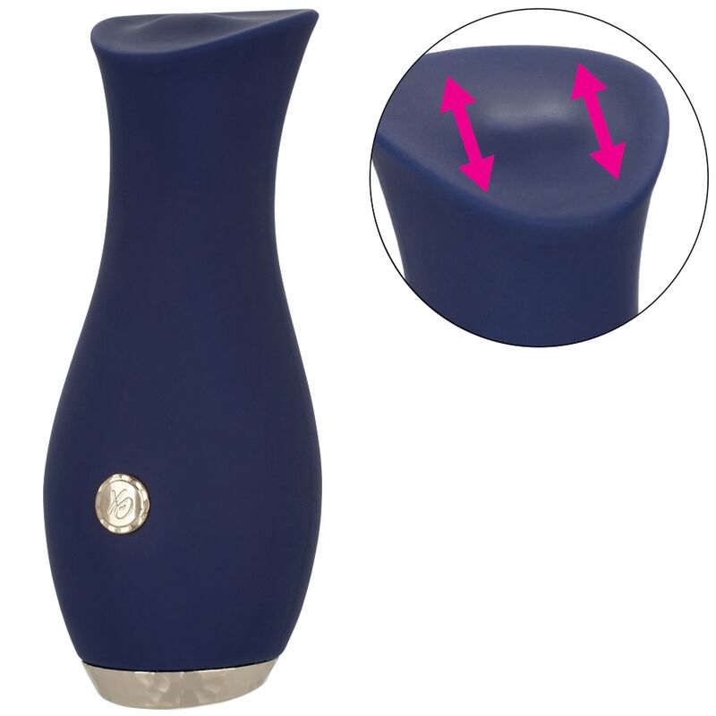 Vibromasseur Tulipe Chic Double Moteur 10 Modes USB Étanche - CalExotics