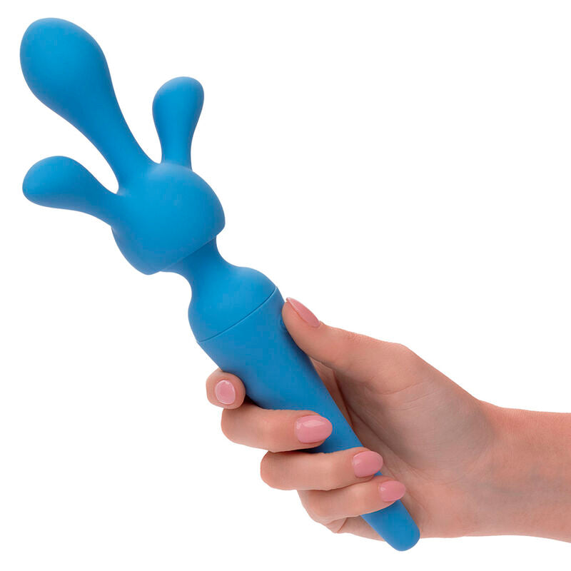 Vibromasseur Wand Couture Kit 10 Vibrations 2 Accessoires IPX7 - CalExotics