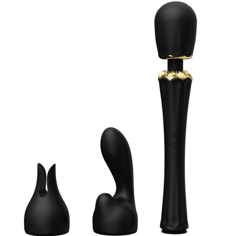 Vibromasseur Wand Kyro Direct Power 2.0 - 2 Embouts Interchangeables - Zalo