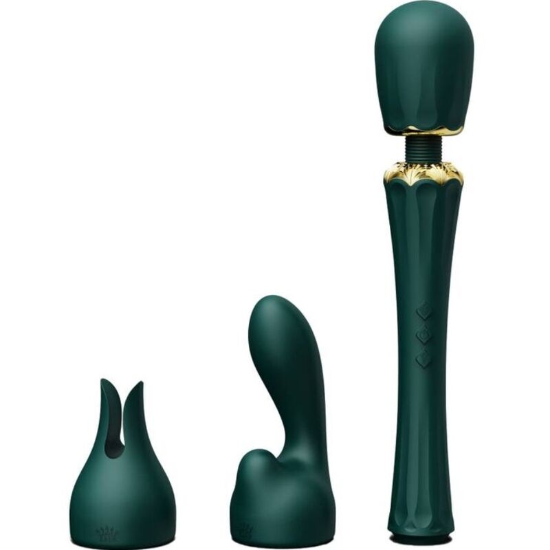 Vibromasseur Wand Kyro Direct Power 2.0 - 2 Embouts Interchangeables - Zalo