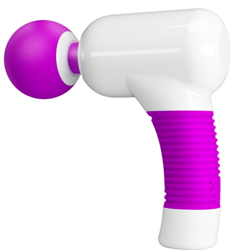 Vibromasseur Wand Magic Gum Rechargeable Tête Flexible 7 Modes - Pretty Love