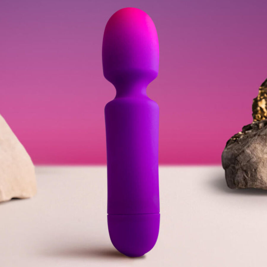 Vibromasseur Wand Mini Glo-Girl Tête Flexible 10 Modes IPX7 - Rocks-Off
