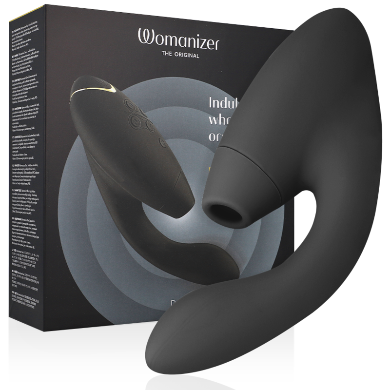 Womanizer Duo 2 Stimulateur Double - Pleasure Air et Point G - 14 Intensités