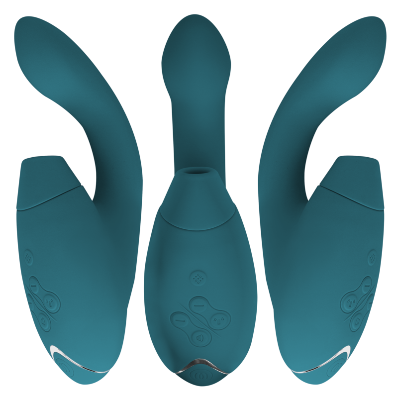 Womanizer Duo 2 Stimulateur Double - Pleasure Air et Point G - 14 Intensités