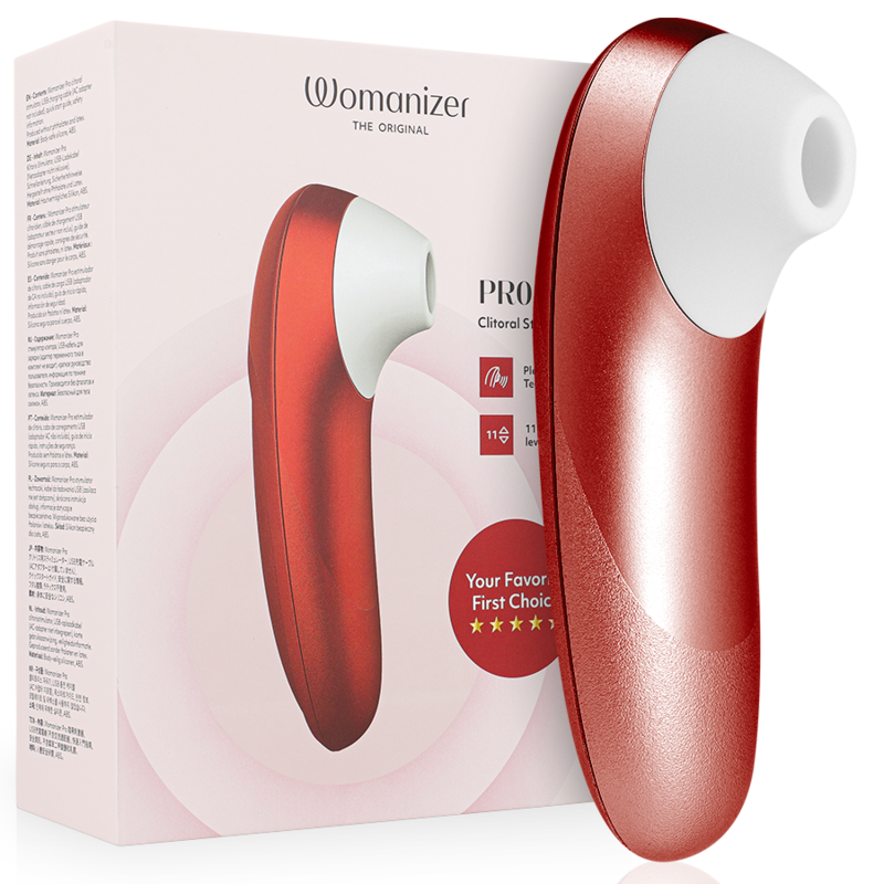 Womanizer Pro - Pleasure Air - 11 Intensités IPX7