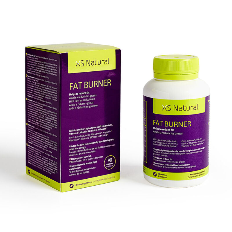 XS Natural Fat Burner Brûleur de Graisse Naturel 90 Gélules - 500Cosmetics