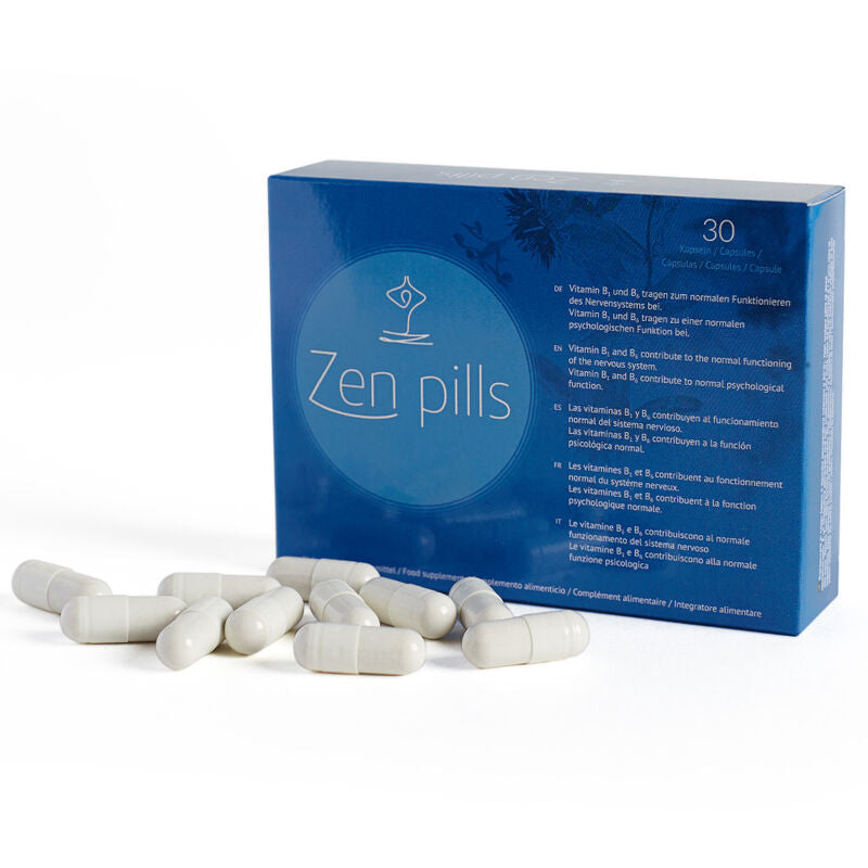 Zen Pills Complément Anti-Stress Naturel 30 Comprimés - 500Cosmetics